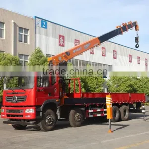 18 Ton Truck Mounted Crane SQ18S5 on Sale 450 Kn.m at 2.5 m Crane Truck High Quality thumbnail-5