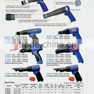 190mm Industrial Vibration Reduction Hex Type Pneumatic Hammer thumbnail-2