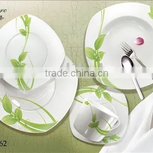 20pcs Square Ceramic Dinnerware thumbnail-1