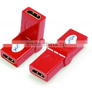 HDMI Female to Female Adapter Rotating 180 Degree thumbnail-2