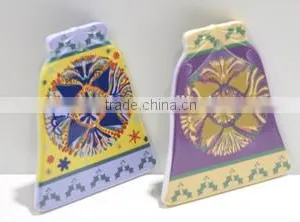 Promotional Blank Sublimation Polymer Windbell Shape Ornament,Plastic Christmas Ornament thumbnail-4