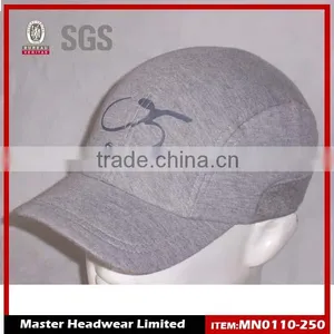 Plain Blank Fitted Black Camp Baseball Cap Hats Stretched Baseball Cap thumbnail-1
