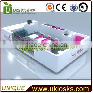 Fashional Nail Salon Kiosk With Free 3d Max Design thumbnail-1