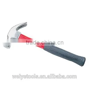 8OZ-24OZ Fine Polishing American Type Claw Hammer With Fiberglass Handle thumbnail-1