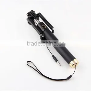 2015 Wholesale Supreme Best Seller Wired Mini Monopod Pen Size Selfie Stick, Monopod Selfie-Stick, Foldable Selfie Monopod thumbnail-2