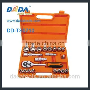 DD-TS0710 22pcs Socket Set,Socket Wrench,Auto Repair Hand Tool thumbnail-1