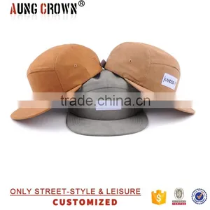 New Custom 5 Panel Suede Cap thumbnail-1