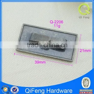 Fashion Embossing Rectangle Metal Name Plate With Black Q-2206 thumbnail-6