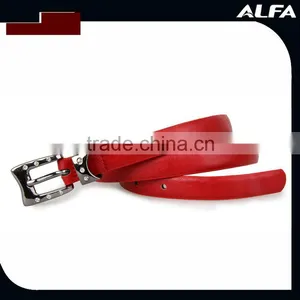 2013 Hot Ladies Narrow Rhinestone Buckle Belt thumbnail-1