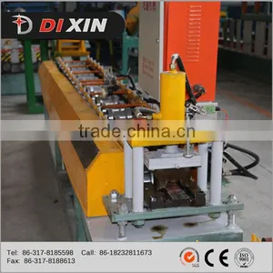 Dixin Manufacturer Steel Fence Post Roll Forming Machine With Train Service thumbnail-1