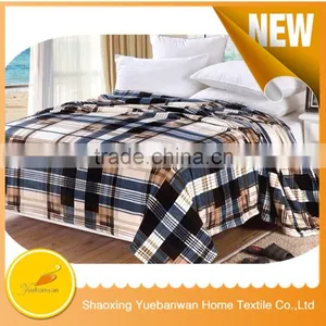 New Stripe Pattern Flannel Fleece Bed Sheet China Suppliers thumbnail-1