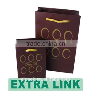 Extra Link Recycled Material High Quality Printed Paper Gift Bag Ecologic Fashion thumbnail-1
