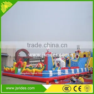 Professional Rental Large Inflatable Rock Climbing Slide Tobogan Inflable Jumping Trampoline thumbnail-1
