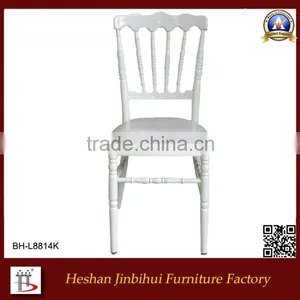 Wholesale White Wedding Resin Upholstered Chiavari Chair Napoleon Chair thumbnail-2