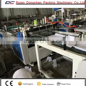 Automatic Non Woven Fabric Ultrasonic Embossing Roll to Sheets Cutting Machine thumbnail-1