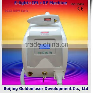 2013 Multifunctional Beauty Equipment E-light+IPL+RF Machine Portable Ultrasound 590-1200nm Lipo Cavi Slim Arms / Legs Hair Removal thumbnail-1