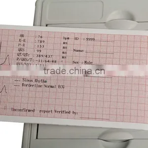 CE& FDA Approved 5-inch 3-channel Color LCD ECG /EKG Machine thumbnail-6