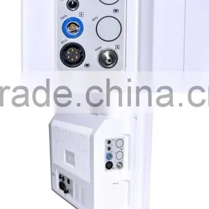 Multi-functional Dual TEMP IBP ETCO2 Printer Thermal Recorder Trolley Optional 15 Inch 6 Parameter Patient Monitor thumbnail-3