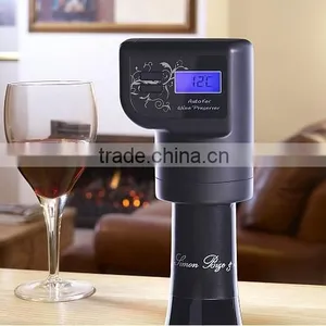 Smart Intelligent Automatic Wine Whiskey Champagne Preserver Electric Vacuum Pump Digital Temperature for Wine Lover thumbnail-1