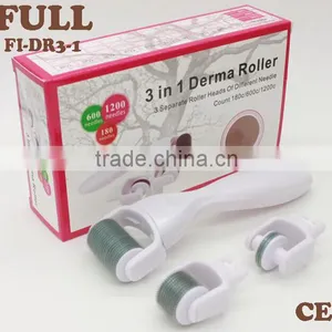 Professional 3 in 1 Derma Roller/ 1200 Needles Derma Roller/ 600 Needles Derma Roller thumbnail-1