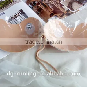 Girl Sexy Image Party Dress Strapless Invisible Adhesive Silicone Bra thumbnail-6