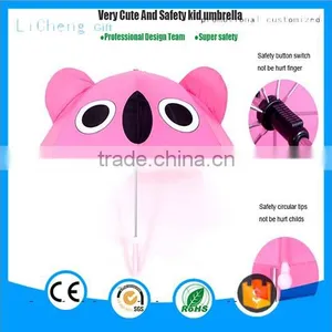 Ladies Fashion 2015 Advertising Kids Child Clear Transparent Umbrella thumbnail-6