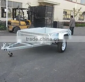 2016 Australia Hot Sales!!! 9x5ft High Quality Hot Dipped Galvanized Single Axle Heavy Duty Fully Welded Box Trailer thumbnail-5