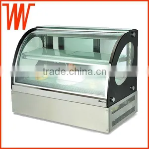 Commerical 2Layers Counter Top Cake Display Showcase thumbnail-1