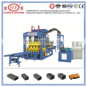 Mauritania Cocnrete Block Machine,hollow Brick Machine,QT6-15B Brick Making Machine thumbnail-1