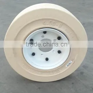 Semi Trailer Solid Tyre Match Rim Airport Use 4.00-8 3.75 Etc. thumbnail-4