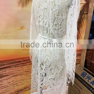 2016 New Style Crochet Cutout Lady's Beach Cover Up thumbnail-2