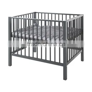 Europe Style Customized Pine Wood Baby Cot thumbnail-1