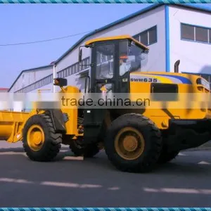 SWM635 4wd Mini Wheel Loader Made in China thumbnail-1