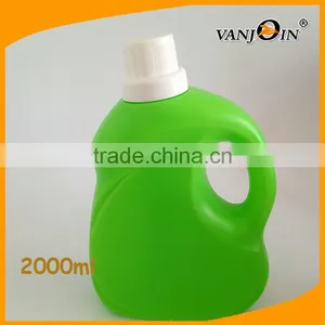 Empty White Plastic 3000ML Laundry Liquid Containers With Screw Cap thumbnail-4