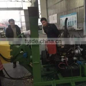 High Efficiency 40hp Wood Chipper Mobile Wood Chipper With CE thumbnail-2