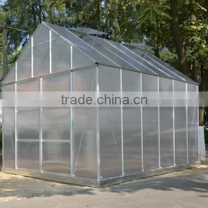 Popular High-end Polycarbonate Commercial Agricultural Greenhouse thumbnail-4