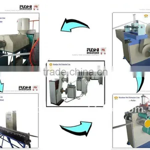Flower Shower Sponge Extrusion Line(FS-65-1) thumbnail-1