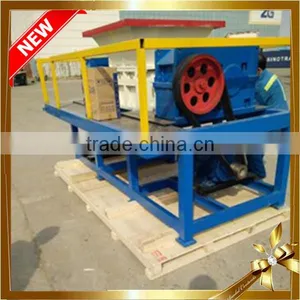 JT-400 Small Model Double Shaft Tire Shredder Machine With Low Price thumbnail-3