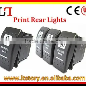 ATV UTV Off-Road LED Light Bar Rocker Switch thumbnail-1