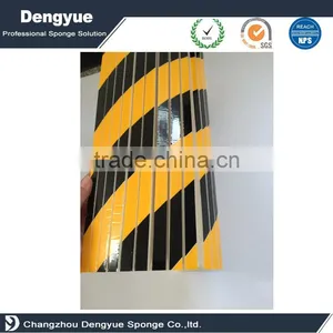 Wholesale Fireproof Black and Yellow Parking Protector for Column and Wall thumbnail-1