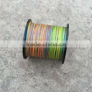 High Quality 1 Color per Meter 5 Colors 4 Braided PE Fishing Line thumbnail-1