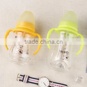 150ml 180ml 240ml Clear Baby Feeding Milk Bottle Glass Baby Bottle thumbnail-2