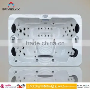 L511 Outdoor Spa Tube Massage Spa Bathtub With Spa Pump for 3 Adults thumbnail-1