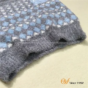 Ladies Marshmallow Elastic Jacquard Knitted Haramaki thumbnail-4