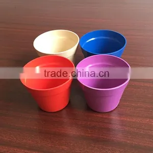 Colorful Bamboo Fiber Flower Pot Garden Pot thumbnail-1