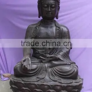 Copper / Bronze Buddha Statue Sculpture thumbnail-1