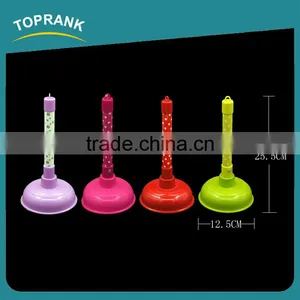 Toprank Good Durable Handle Printed Strong Sucker Rubber Toilet Plunger Disposable Mini Toilet Plunger With Holder thumbnail-2