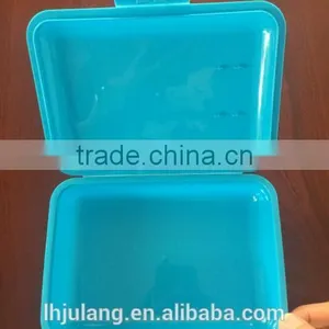 Useful Plastic Lunch Box With Spoon and Fork Set / Plastic Lunch Box Set thumbnail-4