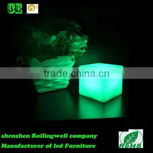 Waterproof LED Cube With RF Remote, Party, Event, Home Decor, Bar, Night Club Accessories thumbnail-3