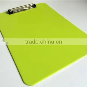 A4 Green Plastic Paper Holder Clipboard thumbnail-5